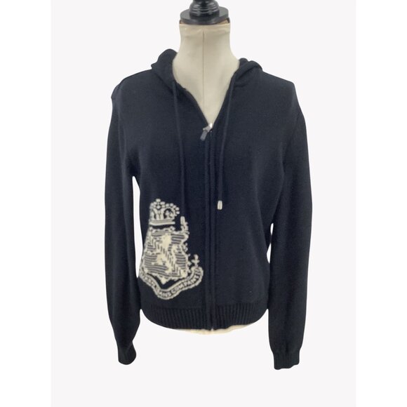 Lauren Jean Company by Ralph Lauren Tops - Vintage Lauren Jeans Company by Ralph Lauren zip-up hoodie With Crest Womens L